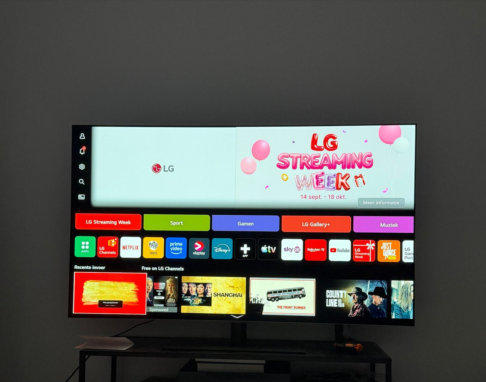 LG OLED55G45LW OLED TV 2024, Audio, Tv en Foto, OLED, Ophalen of Verzenden, Zo goed als nieuw, 100 cm of meer