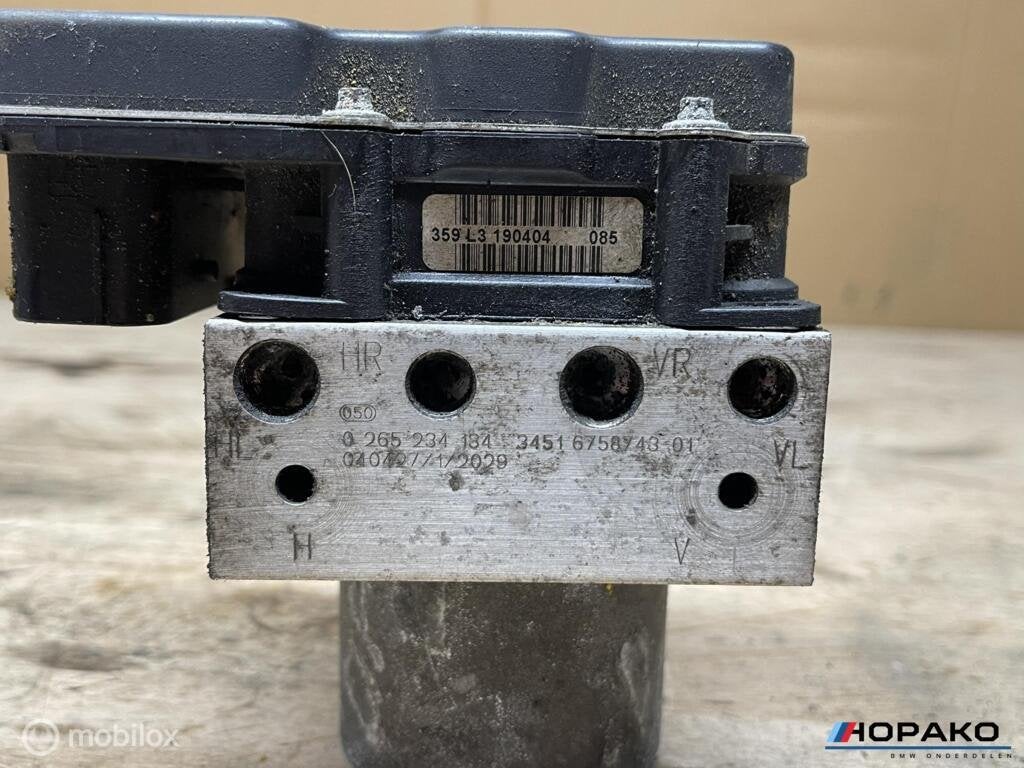 ABS pomp BMW 5 serie E60 E61 | 3451676890601, Gebruikt, Einsteinlaan 5 rijswijk, Bmw, Ophalen of Verzenden