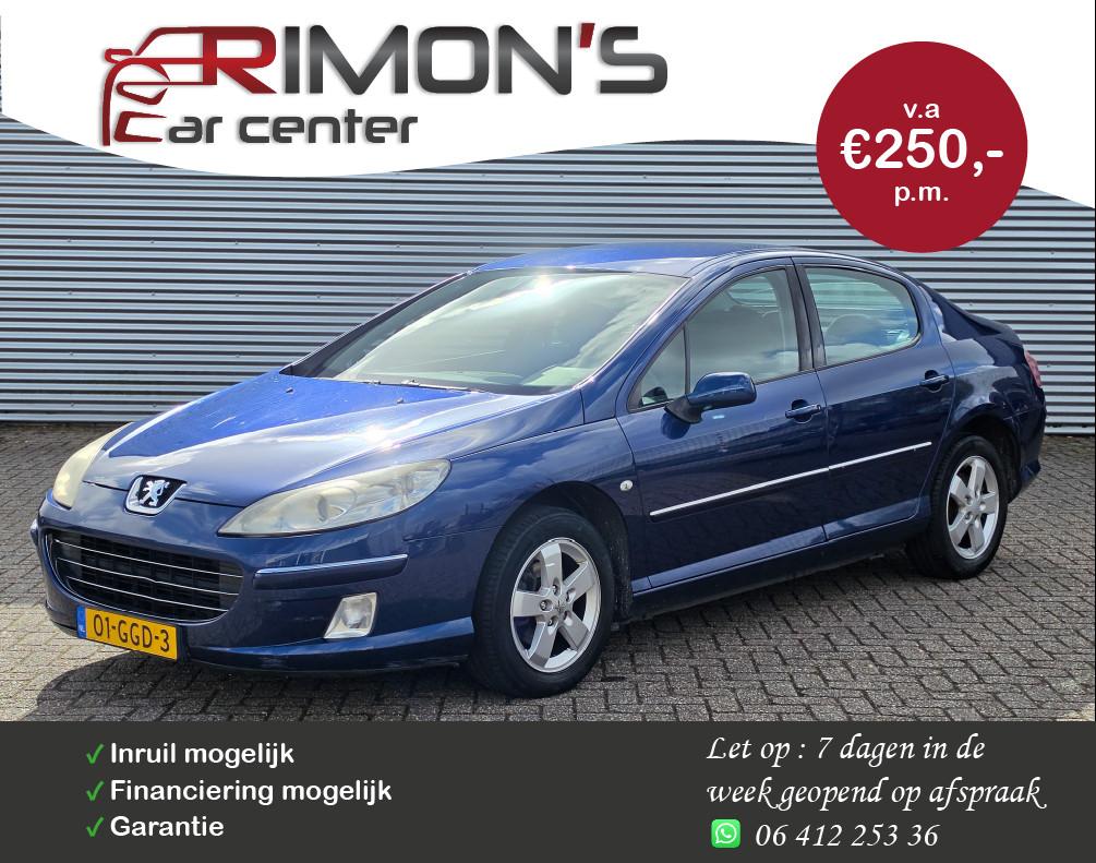 Peugeot 407 1.8 ST Pack Business Navi Airco Cruise Controle, Auto's, 125 pk, Gebruikt, 4 cilinders, Origineel Nederlands