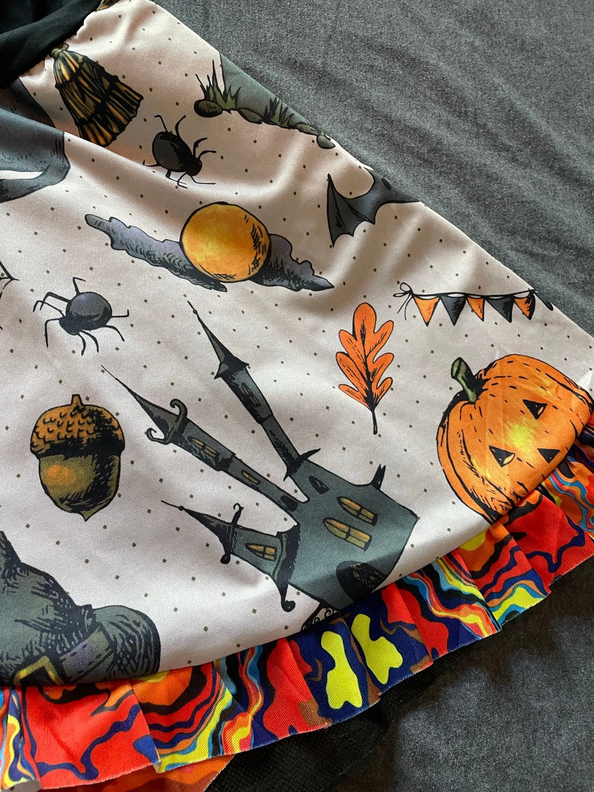 Halloween Heksenjurk met Hoed - Maat L/ XL, Kleding | Dames, Ophalen of Verzenden, Zo goed als nieuw, Maat 42/44 (L), Halloween