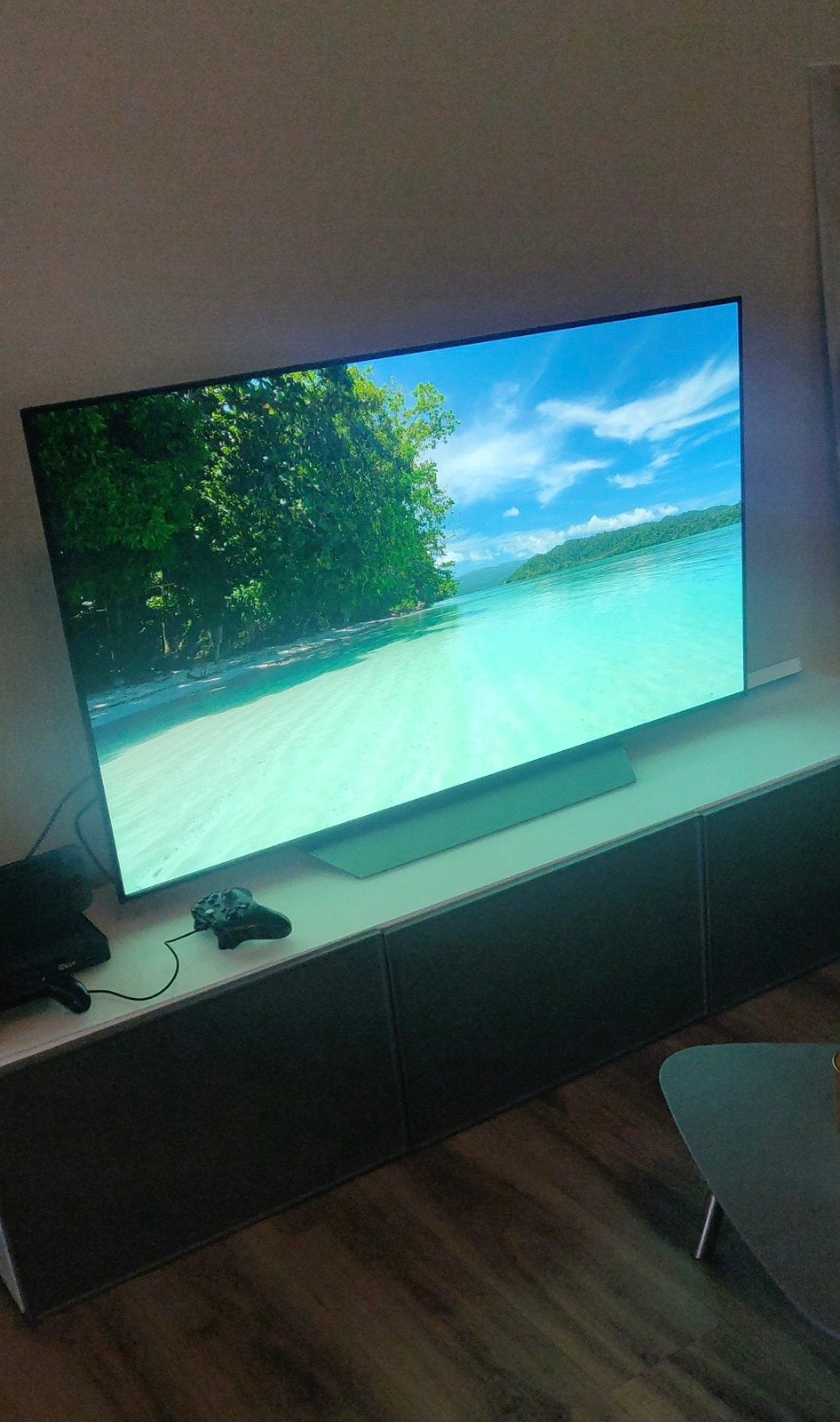 LG OLED55B8PLA TV, Ophalen, 120 Hz, Zo goed als nieuw, 100 cm of meer