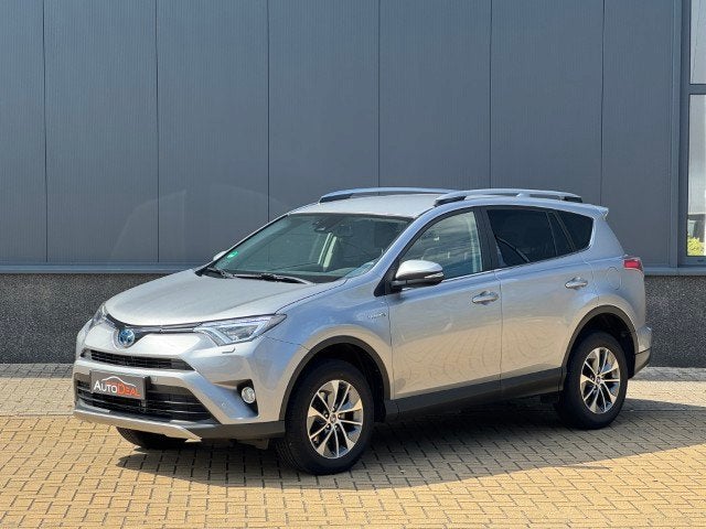 Toyota RAV4 2.5 Hybrid Dynamic Trekhaak (bj 2018, automaat), 12 maanden, Stof, Gebruikt, Zwart