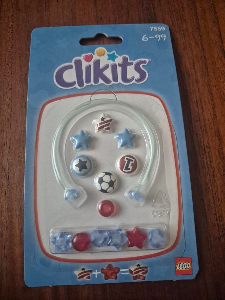 LEGO Clikits Armband Set - Voetbal & Sterren Thema, Ophalen of Verzenden, Nieuw, Overige merken