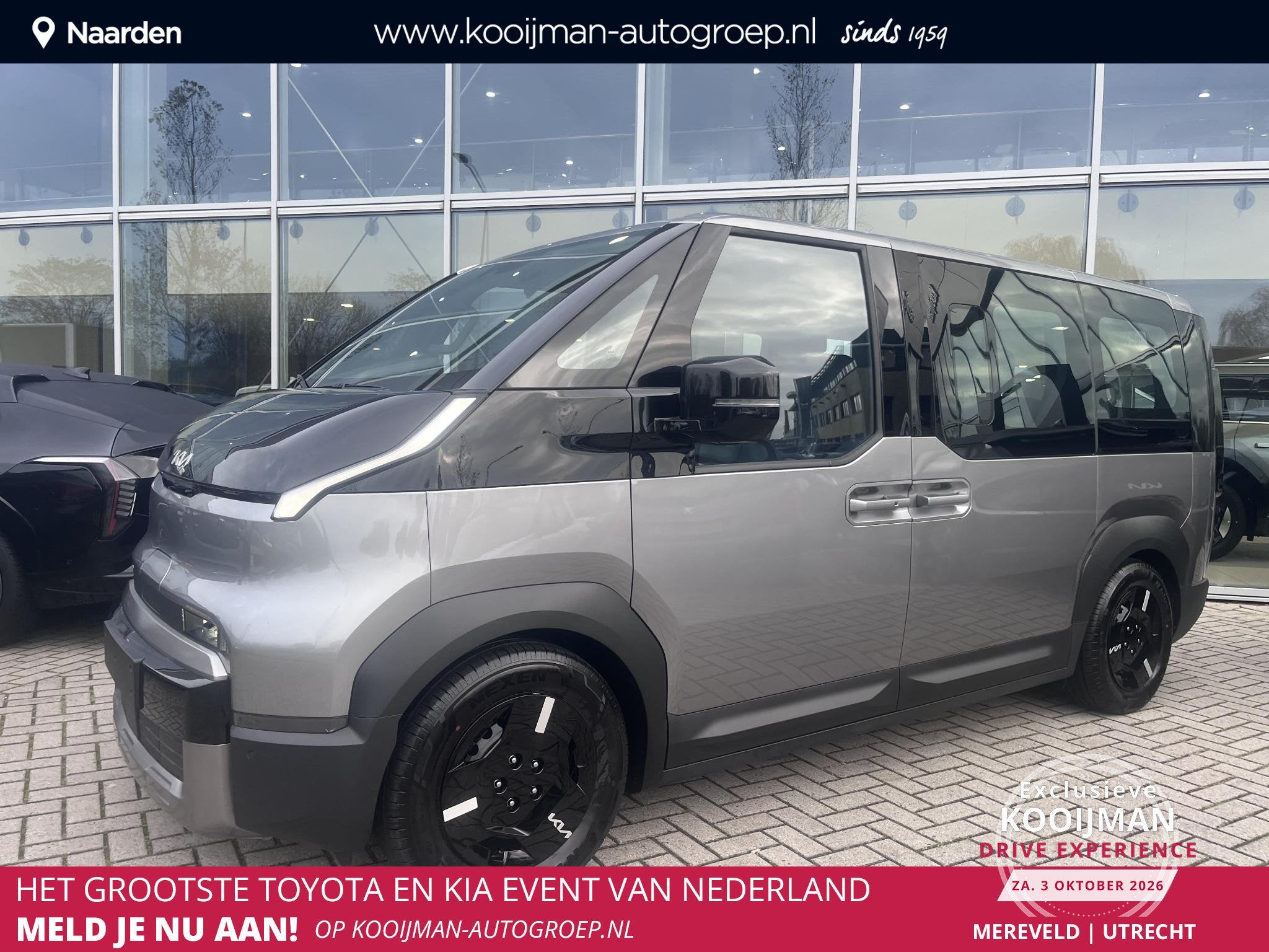 Kia PV5 Passenger Plus 71.2 kWh Nieuw! | Wilt u snel rijden?