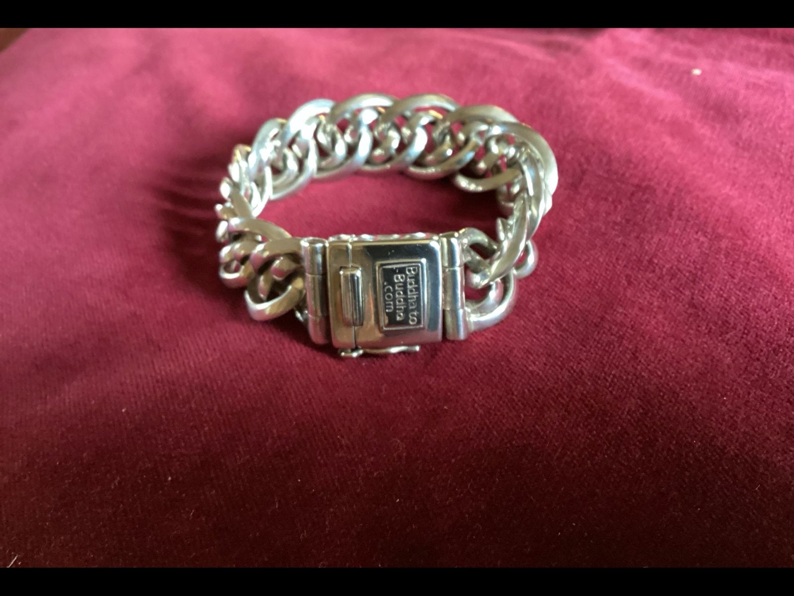 Buddha to buddha arrmband “Nathalie small” zo goed als nieuw, Ophalen of Verzenden, Zo goed als nieuw, Zilver
