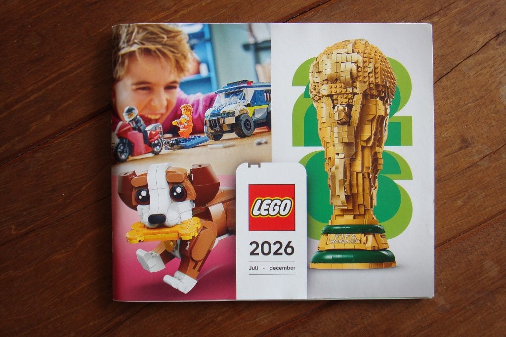 Lego boekje Juli / December 2026 NIEUW €2,95, Ophalen of Verzenden, Nieuw, Lego, Catalogus