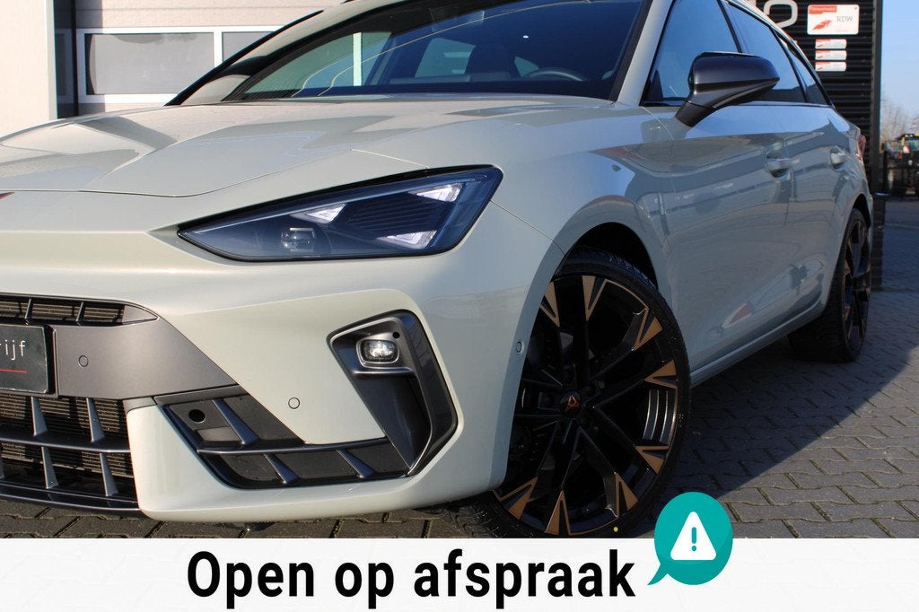 CUPRA Leon Sportstourer 1.5 TSI Mild-Hybrid VZ Performance /, Zwart, 150 pk, Origineel Nederlands, Adaptive Cruise Control