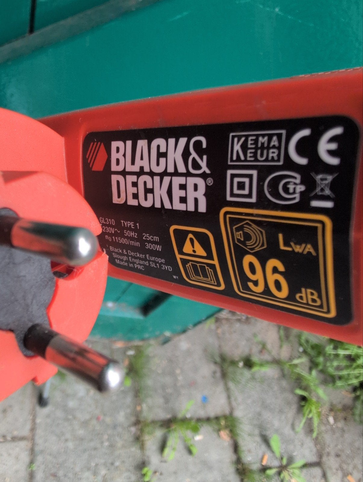 Black & Decker GL310 Grastrimmer 300W, Ophalen of Verzenden, Gebruikt, Overige soorten, Black & Decker