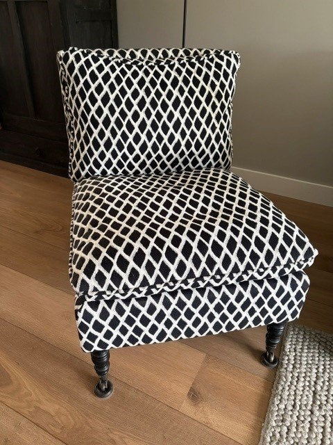 Leuke fauteuil, Huis en Inrichting, Fauteuils, Ophalen, 75 tot 100 cm, Zo goed als nieuw, Stof