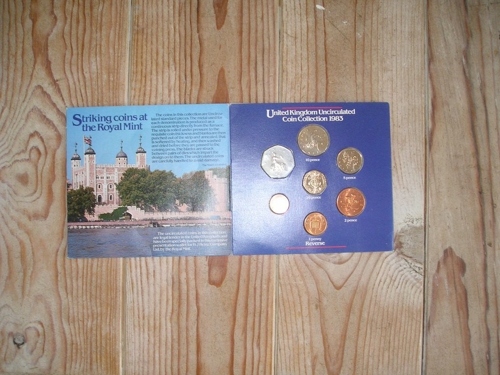 UK Uncirculated Coin Collection 1983, Postzegels en Munten, Ophalen of Verzenden, Overige landen, Setje