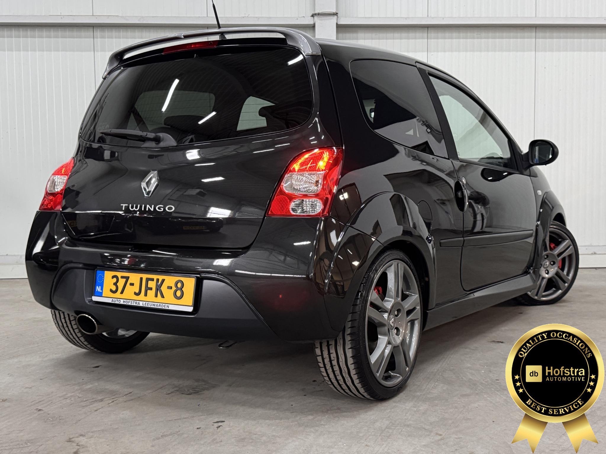Renault Twingo 1.6 16V RS ORIGINELE-NED.-AUTO VOL.-ONDERH. A, Voorwielaandrijving, Zwart, 4 cilinders, 4 stoelen