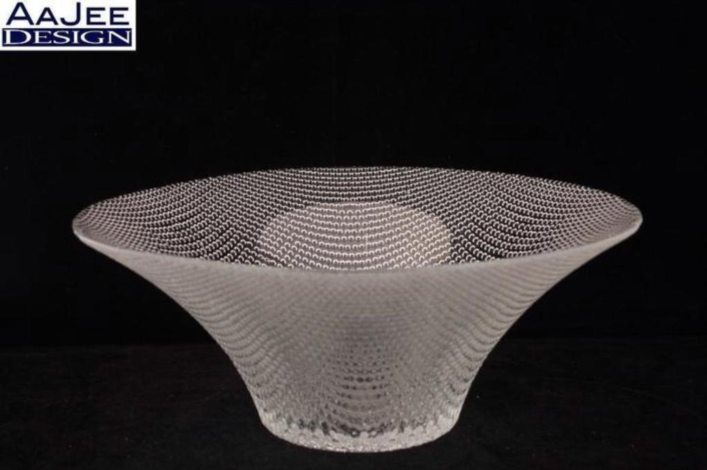 Kosta Boda - Göran Wärff - Limelight schaal - Helder, Schaal, Rond, Ophalen of Verzenden, Glas