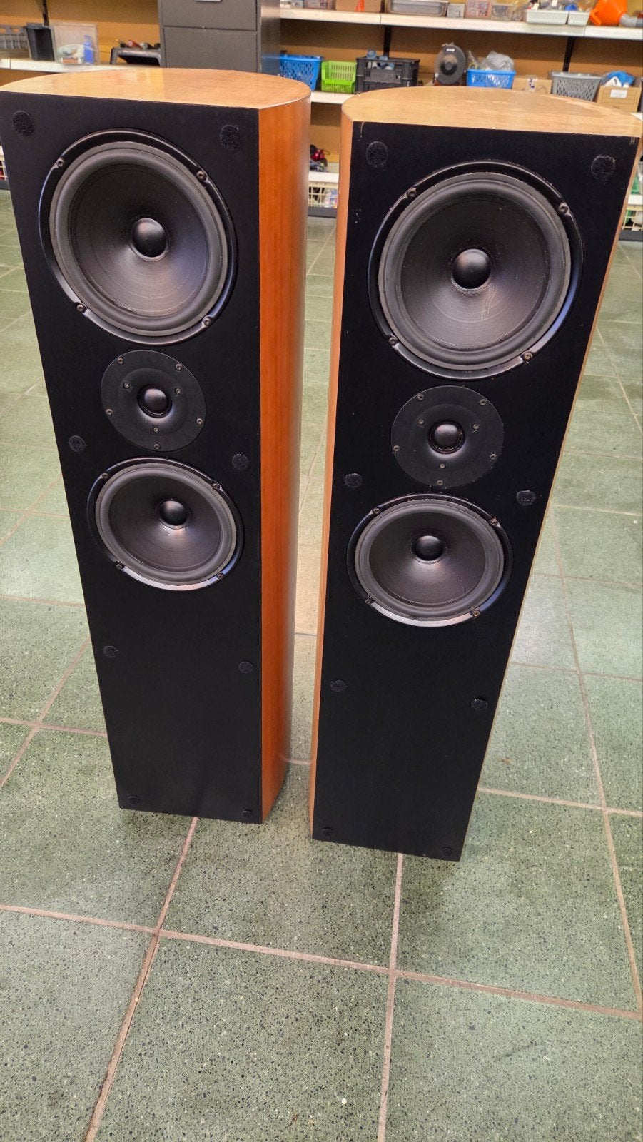 Audiolab Gulan Vloerstaande Luidsprekers - Made in Holland, Ophalen, Gebruikt, Overige merken