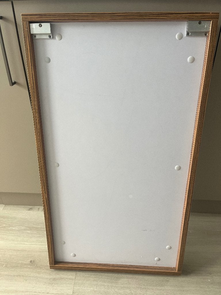 Badkamer spiegel, Ophalen, Zo goed als nieuw, Minder dan 100 cm, Rechthoekig