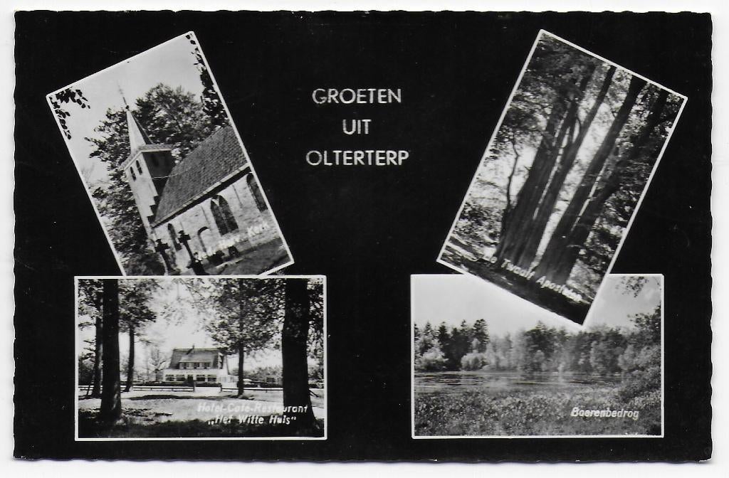 Olterterp Oude Gelopen Ansichtkaart ( B5127 ), Ophalen of Verzenden, 1980 tot heden, Gelopen