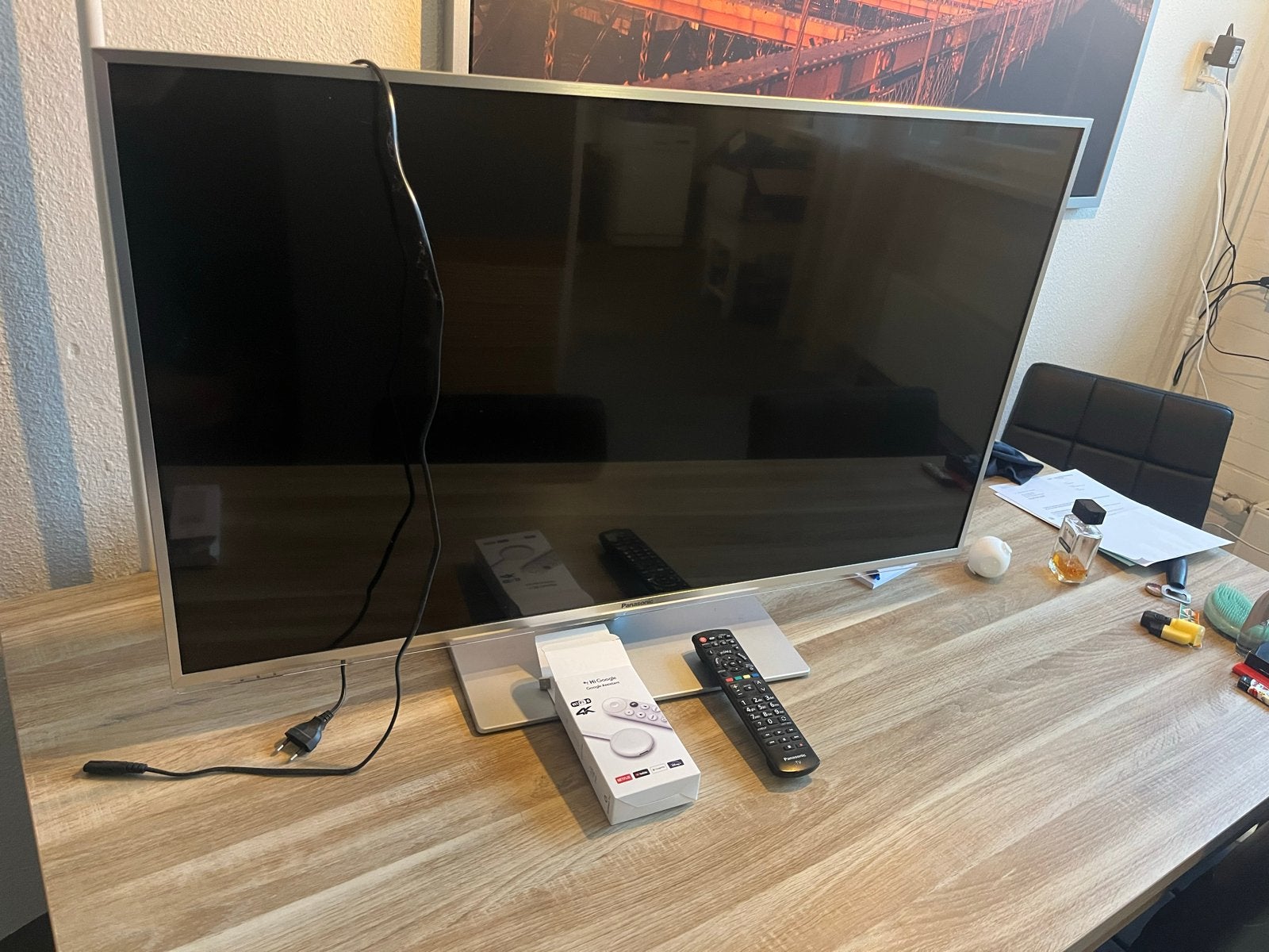 Panasonic TX-L42ET60E LCD TV met Chromecast, Ophalen, Gebruikt, Panasonic, LCD