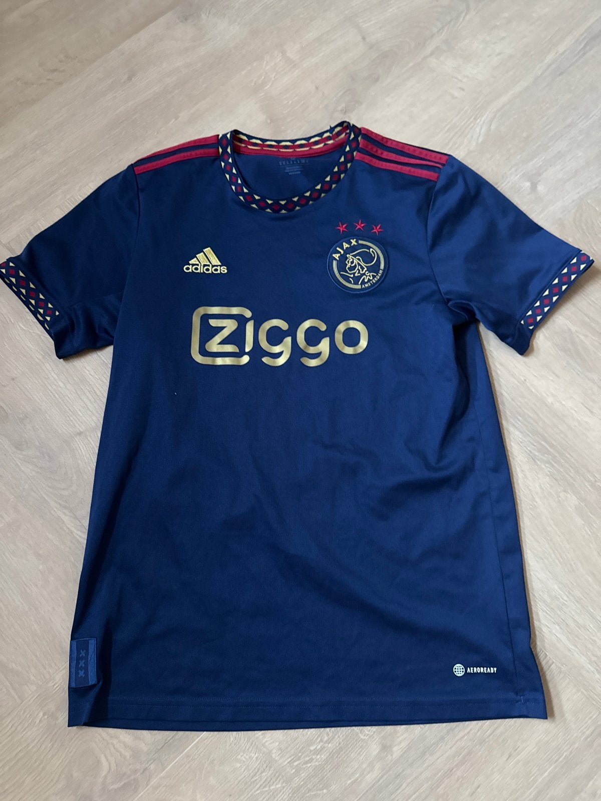Origineel Adidas Ajax uitshirt 2022/2023 - Maat M, Maat M, Ophalen of Verzenden, Zo goed als nieuw, Shirt