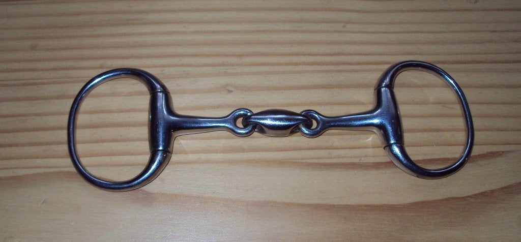 Dubbel gebroken bustrens bit 13 cm., Gebruikt, Bit, BR, Ophalen of Verzenden