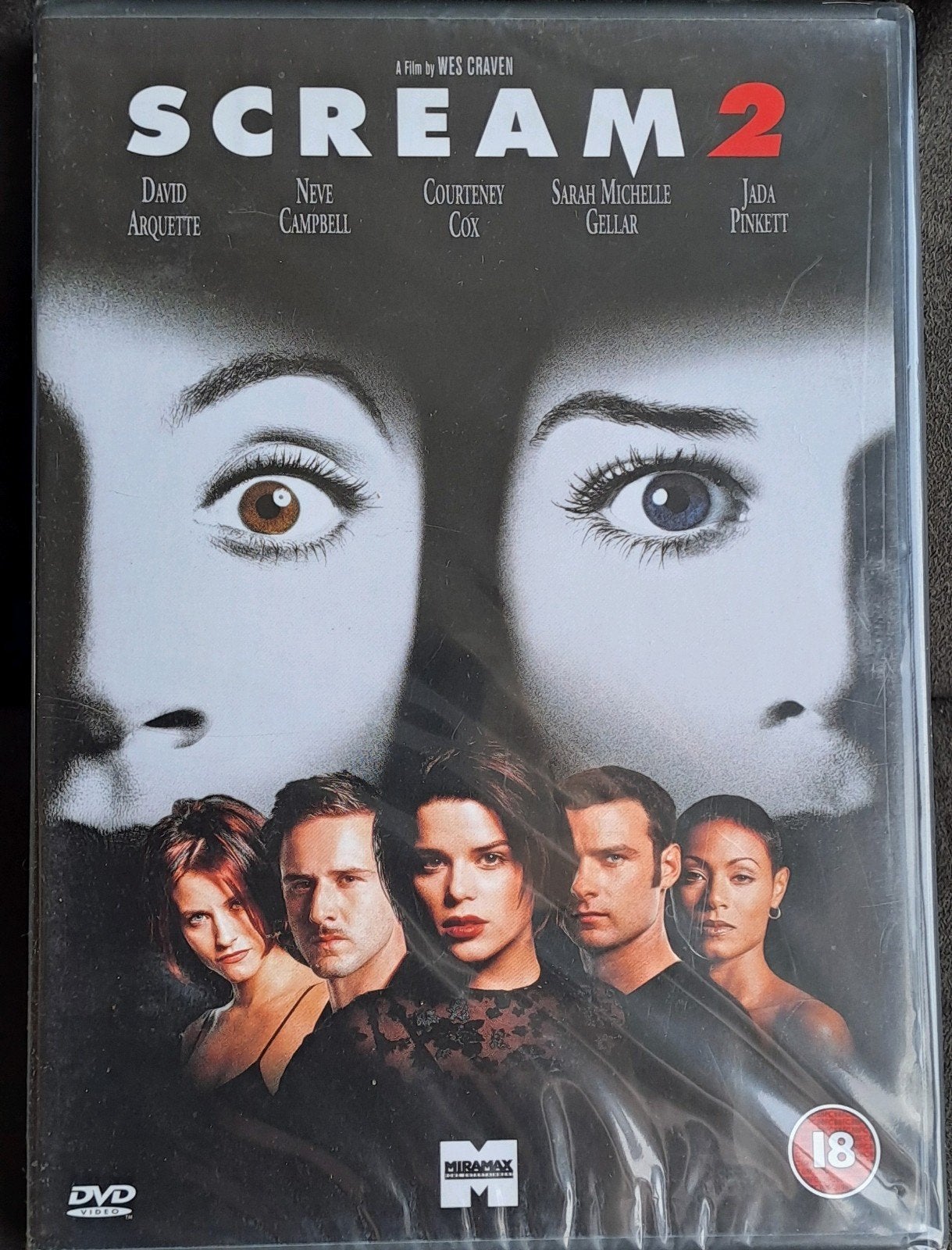 Scream 2 DVD - Horrorfilm, Vanaf 18 jaar, Bonusmateriaal, Ophalen of Verzenden, Horror-komedie