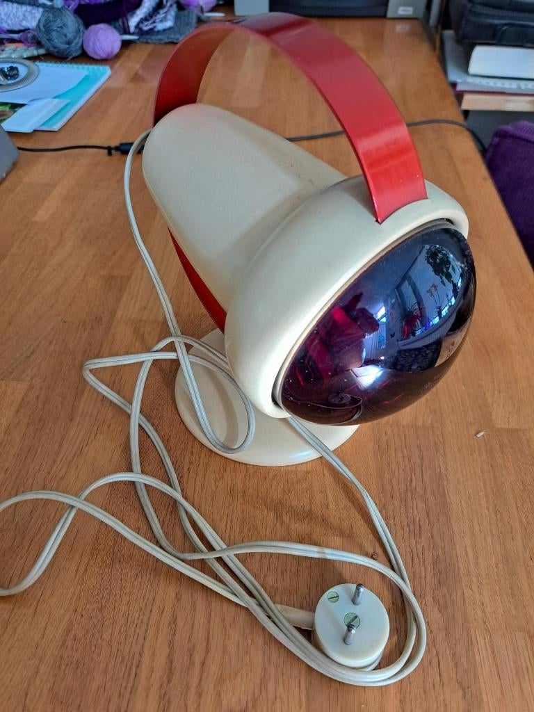 Philips Infraphil 7529/72 warmtelamp uit de jaren 50, Ophalen of Verzenden, Gebruikt, Overige typen