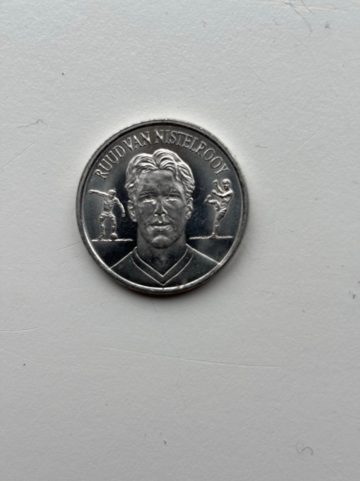 Ruud van Nistelrooy Oranje 2000 KNVB munt, Ophalen of Verzenden, Koningin Beatrix, Overige waardes, Losse munt