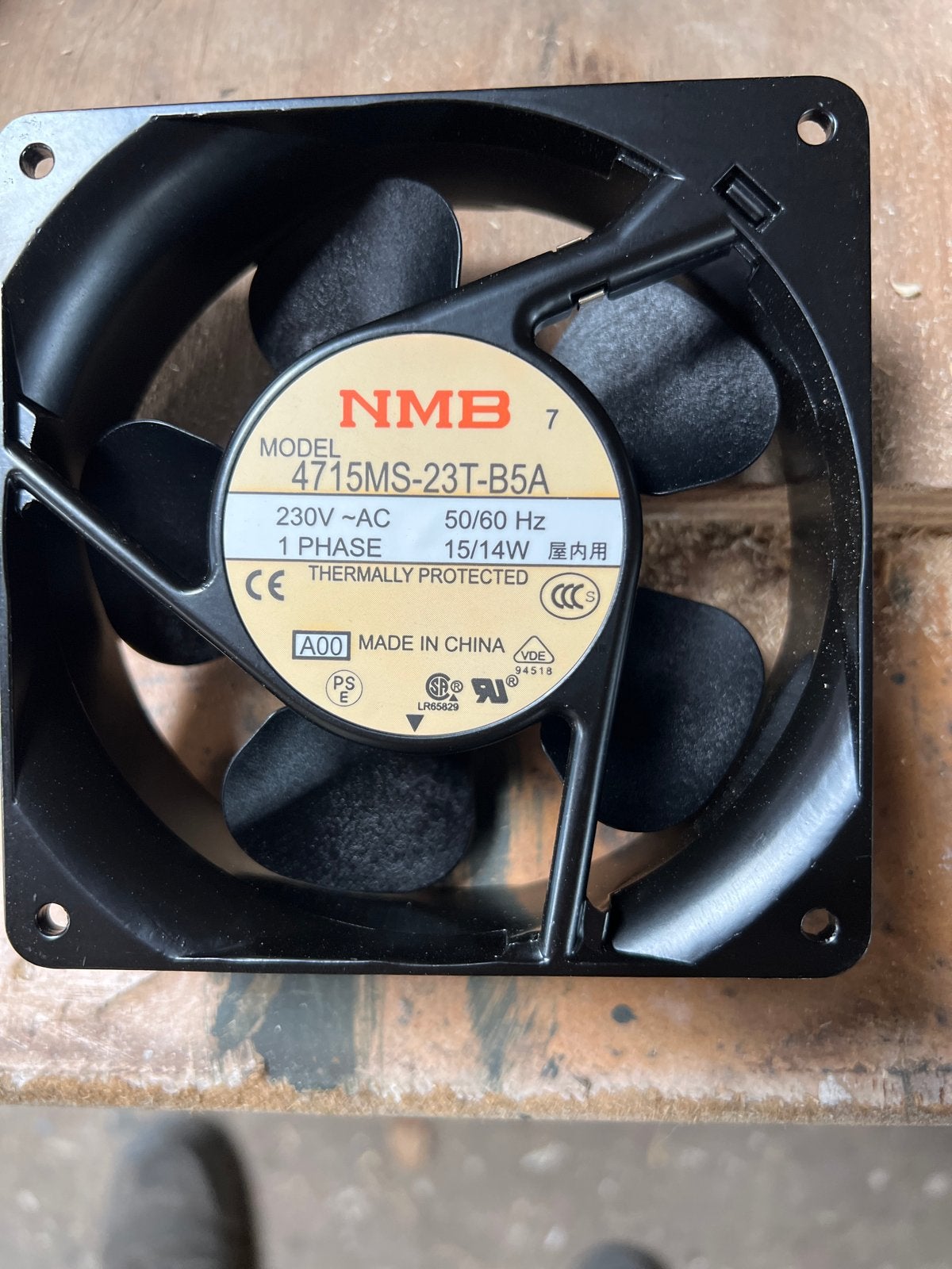 7x NMB 4715MS-23T-B5A Industriële Ventilator 230V AC, Ophalen of Verzenden, Nieuw, Overige