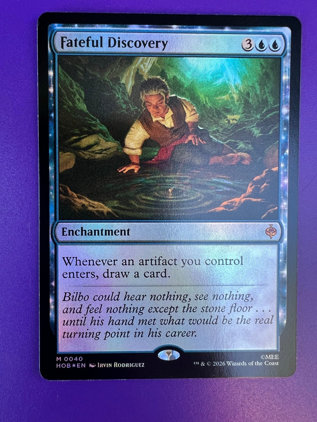 Fateful Discovery - Magic: The Gathering Foil Kaart, Hobby en Vrije tijd, Verzamelkaartspellen | Magic the Gathering, Ophalen of Verzenden