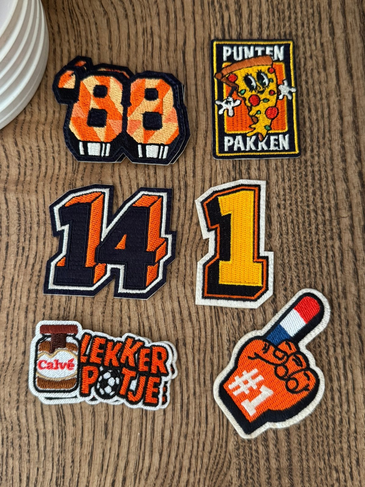 Jumbo JuichJack Emblemen, Ophalen of Verzenden, Winkel, Super of Benzinepomp, Voorwerp of Figuurtje