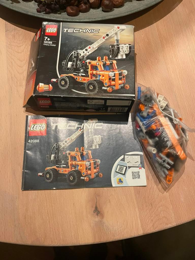 Lego technic kraan en haaklader, Compleet, Lego, Nieuw, Ophalen of Verzenden