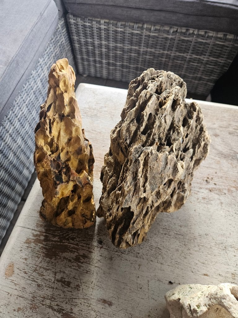 Dragonstone aquarium decoratie, Ophalen, Zo goed als nieuw, Plant(en), Steen of Hout