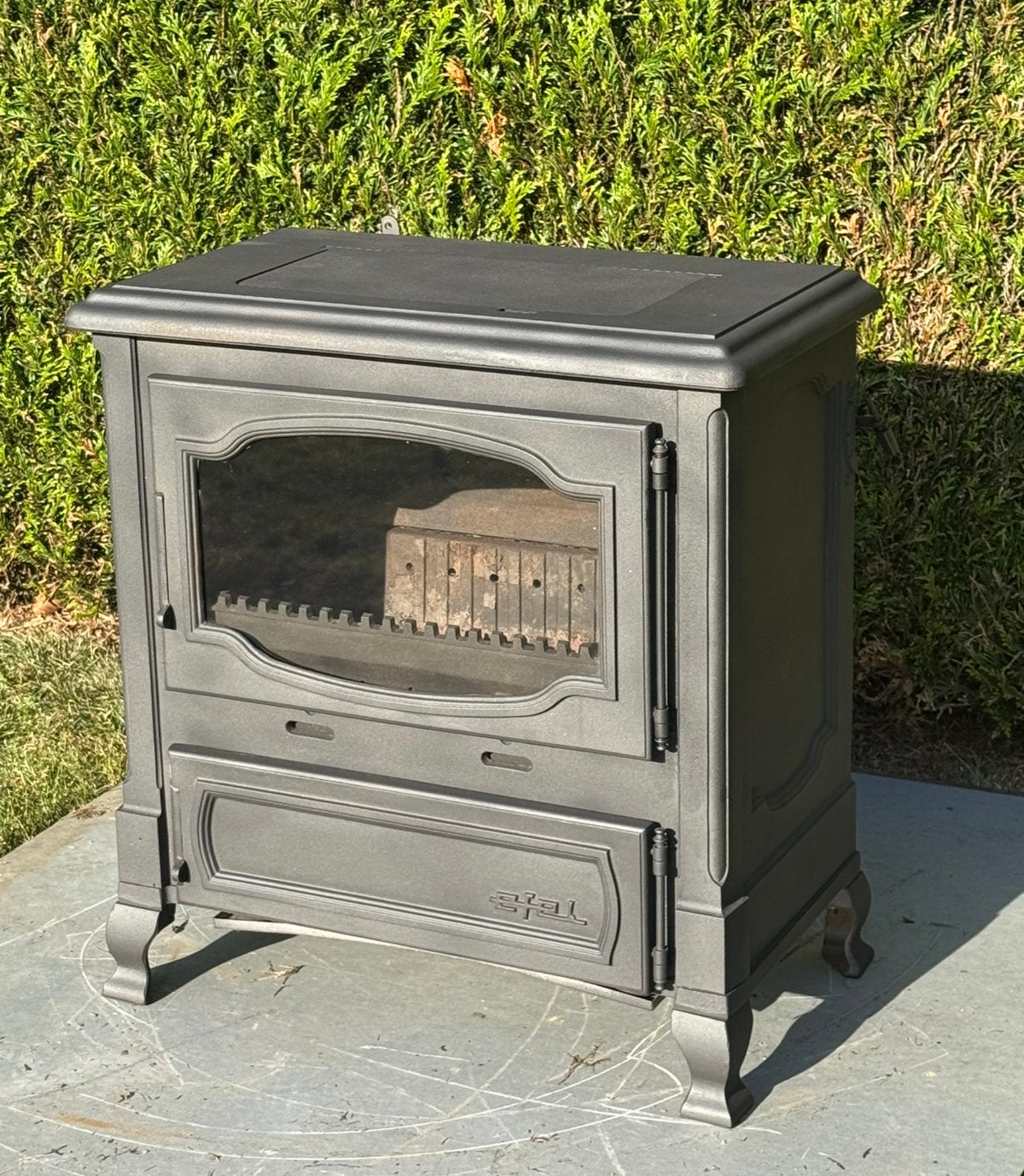 Houtkachel kolenkachel Efel Harmony 8kw, Ophalen, Gebruikt, Hout, Allesbrander
