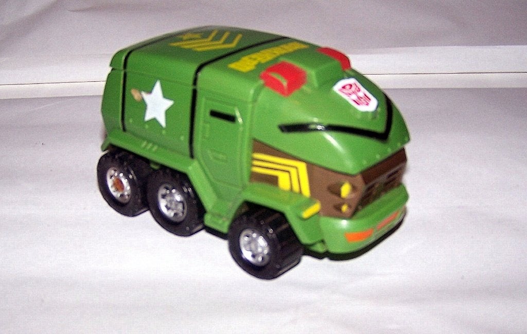 Mooie Bullhead Transformer met geluid. Hasbro 2007. Izgs., Verzamelen, Transformers, Overige generaties, Ophalen of Verzenden