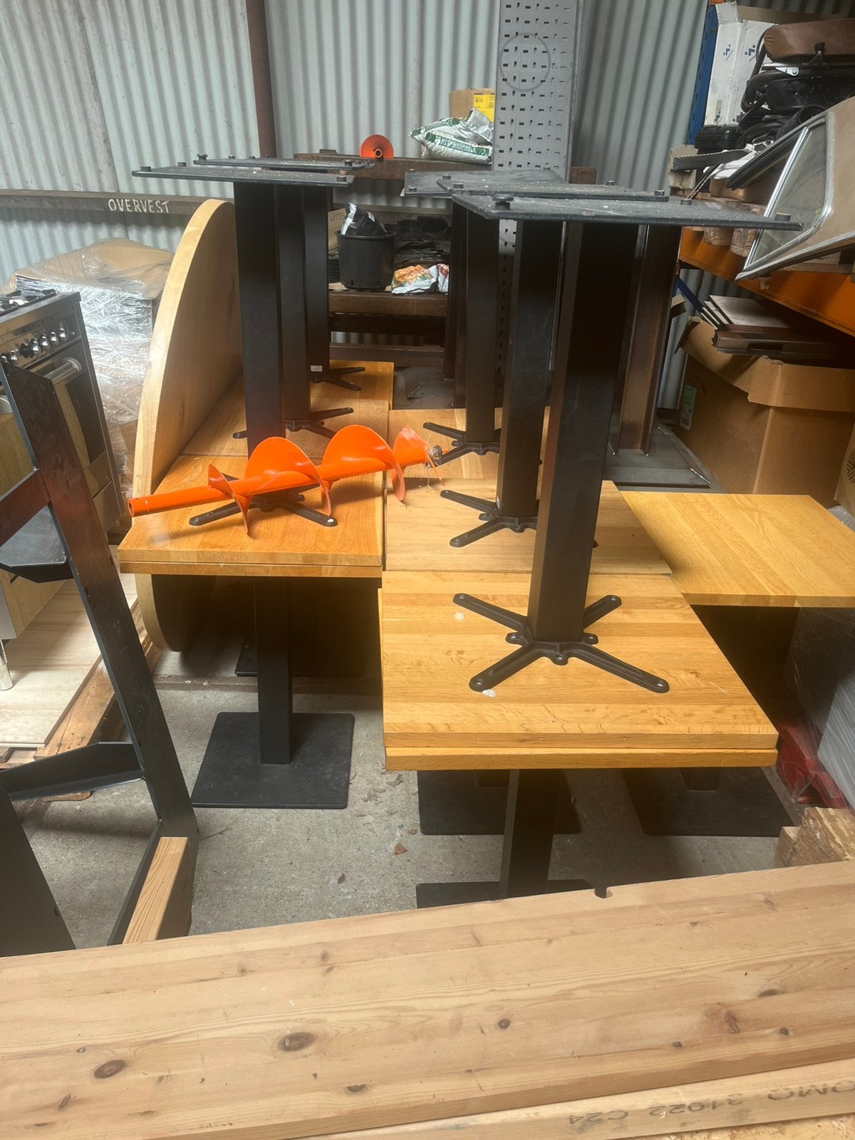 13x Horecatafel / Cafétafel 60x60 cm satteliet tafel, Ophalen, Rechthoekig, 75 cm of meer, 60 cm of meer