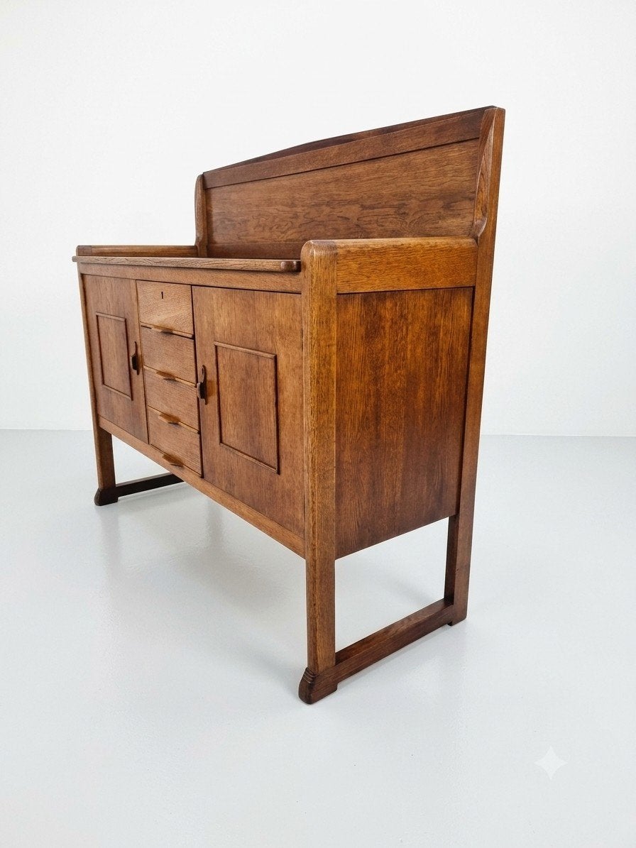 Art deco dressoir haagse school kast Amsterdamse school, Ophalen of Verzenden