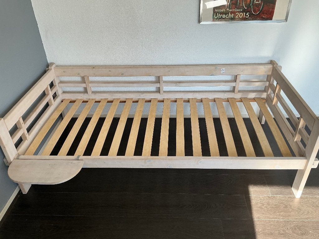 Eenpersoonsbedden, Ophalen, Gebruikt, 90 cm, Eenpersoons