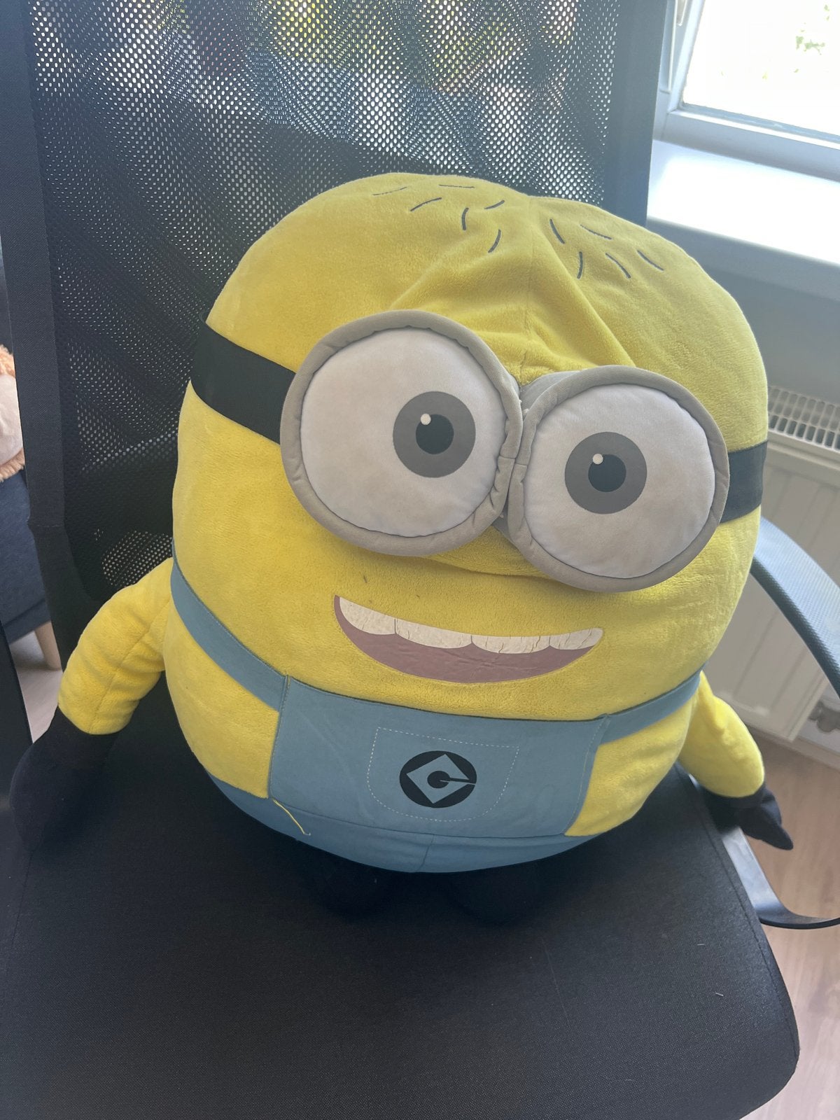 Grote Minion Knuffel - Despicable Me 2, Gebruikt, Overige merken, Overige typen, Ophalen of Verzenden