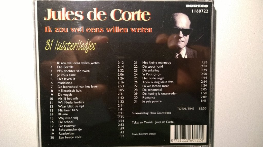 Jules de Corte - Ik Zou Wel Eens Willen Weten, Ophalen of Verzenden, Zo goed als nieuw, Pop, Album