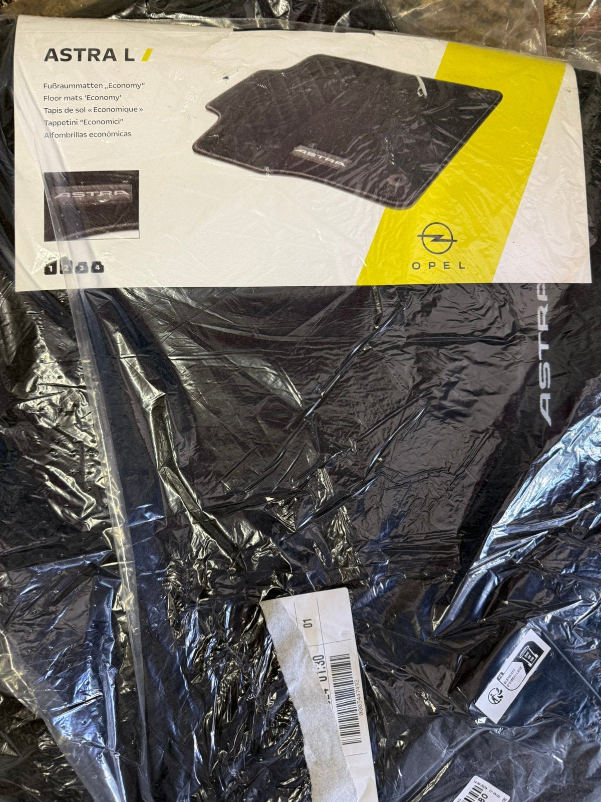 Origineel Mattenset (4x) – Opel Astra L (O5) – vanaf 01/2022, Ophalen, Nieuw
