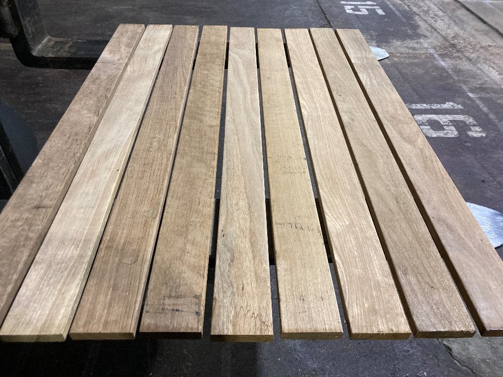 planken-vlonderplanken–schutting-hardhout/Mandioquei-19x90mm, Ophalen, Nieuw, Hout