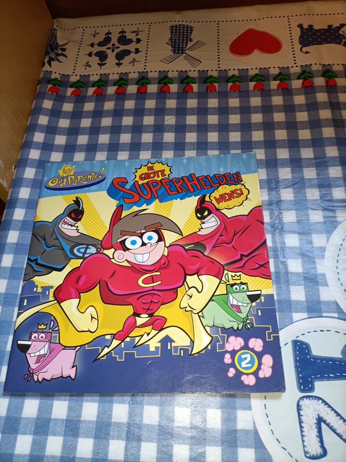 Fairly Odd Parents boekje Superhelden, Ophalen of Verzenden, Zo goed als nieuw