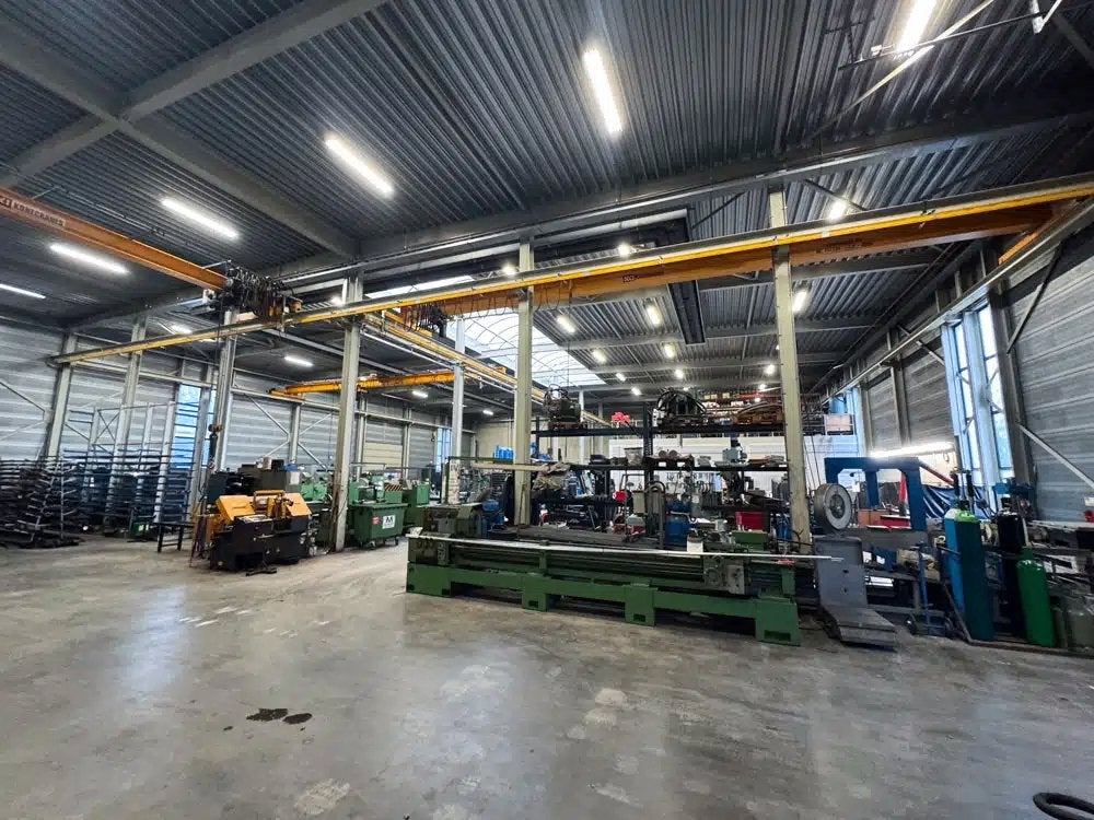 Specialist in hydraulische aandrijftechniek ter overname, Zakelijke goederen