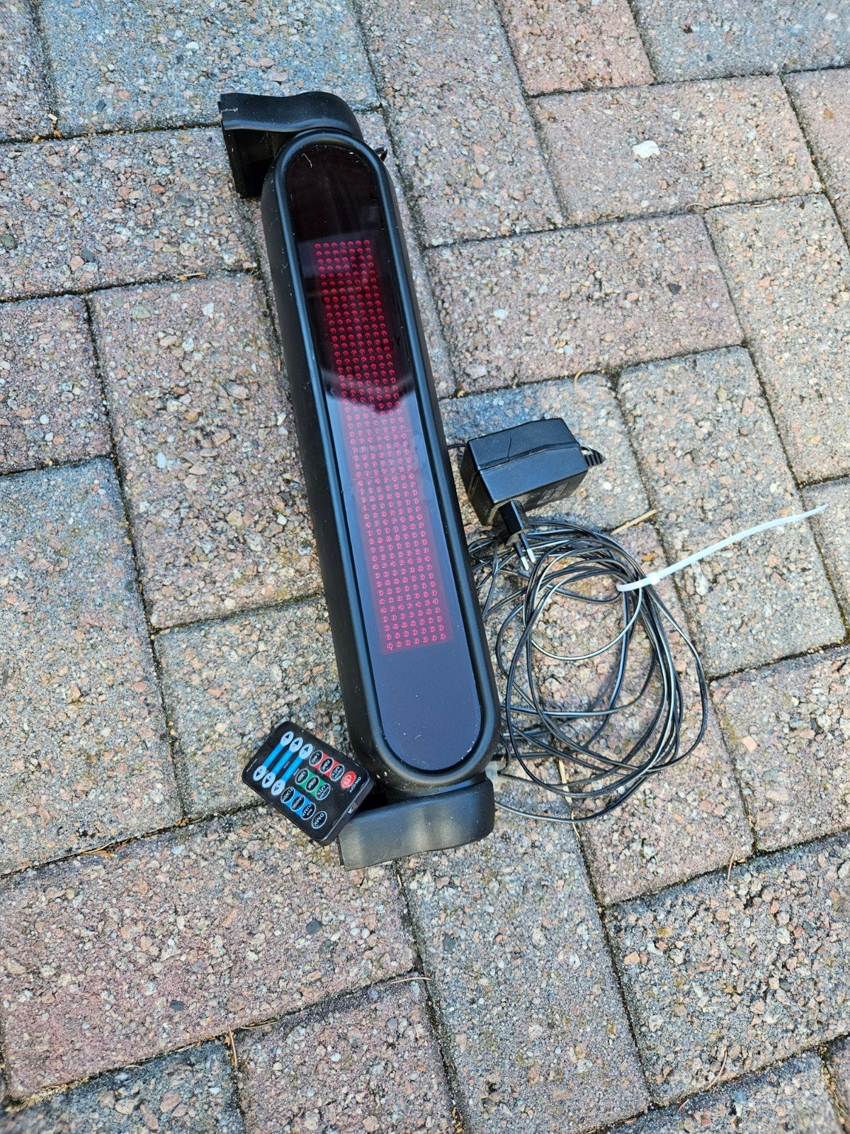 Lichtkrant met afstandsbediening, Ophalen of Verzenden, Gebruikt
