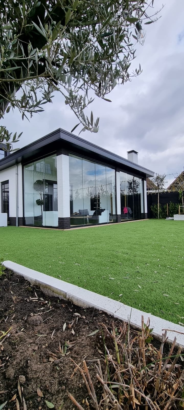 Luxe Veranda/Serre op maat gemaakt, Tuin en Terras, Ophalen, Nieuw, Veranda