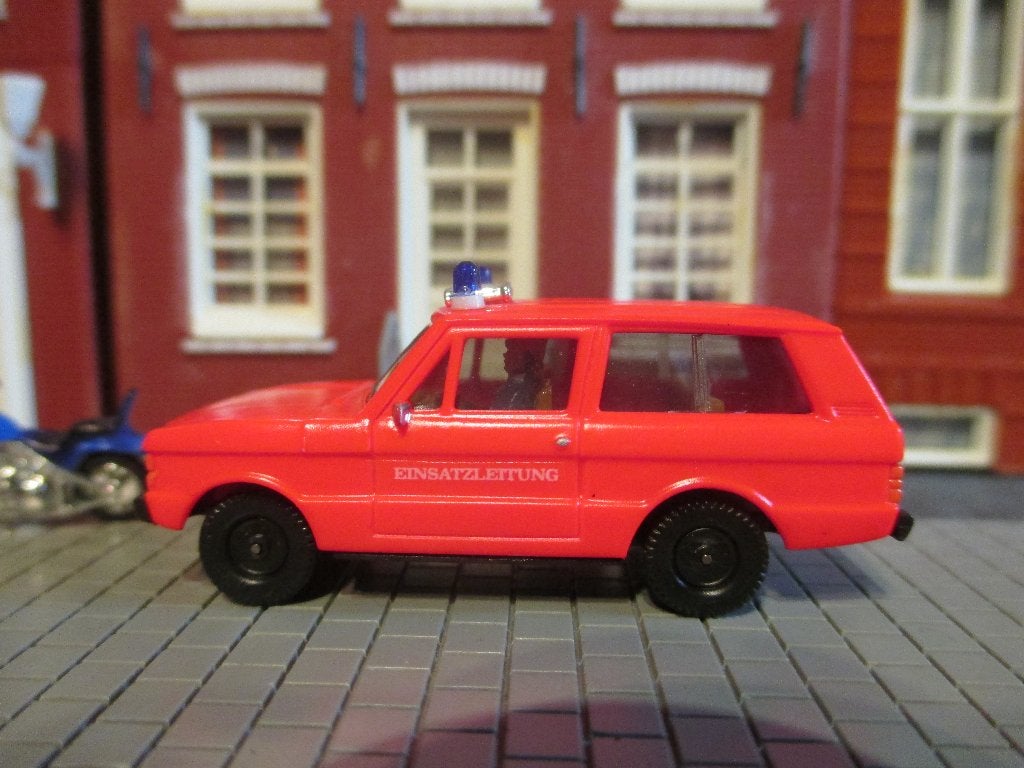 Range Rover Classic - Brandweer Gemodificeerd met chauffeur, Ophalen of Verzenden, Gebruikt, Auto, Herpa