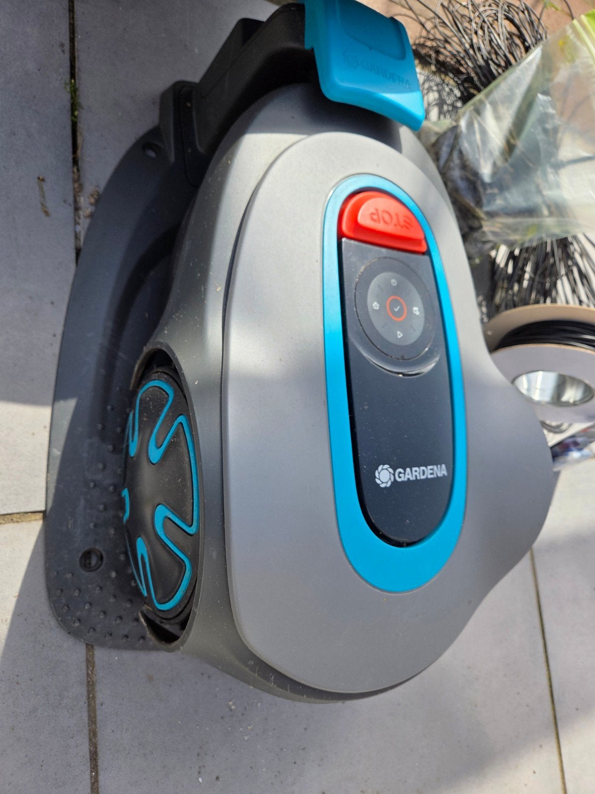 Gardena Robotmaaier sileno minimo 250m2, Ophalen, Gebruikt, Accu-grasmaaier, Gardena