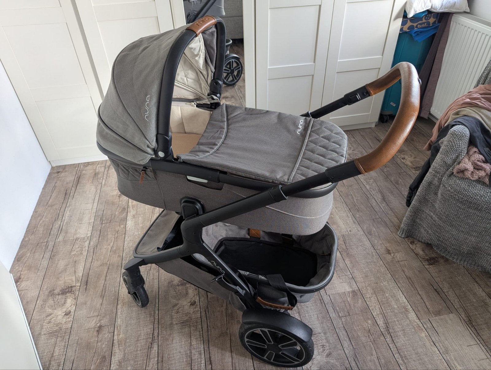 Kinderwagen Nuna Demi Grow - 3 in 1 - Buggy - Maxi Cosi, Ophalen, Zo goed als nieuw, Overige merken