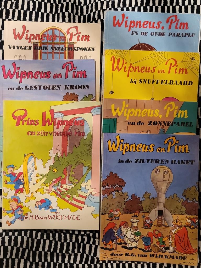 H.B. van Wijckmade - Prins Wipneus en zijn vriendje Pim, Boeken, Ophalen of Verzenden, Gelezen, H.B. van Wijckmade