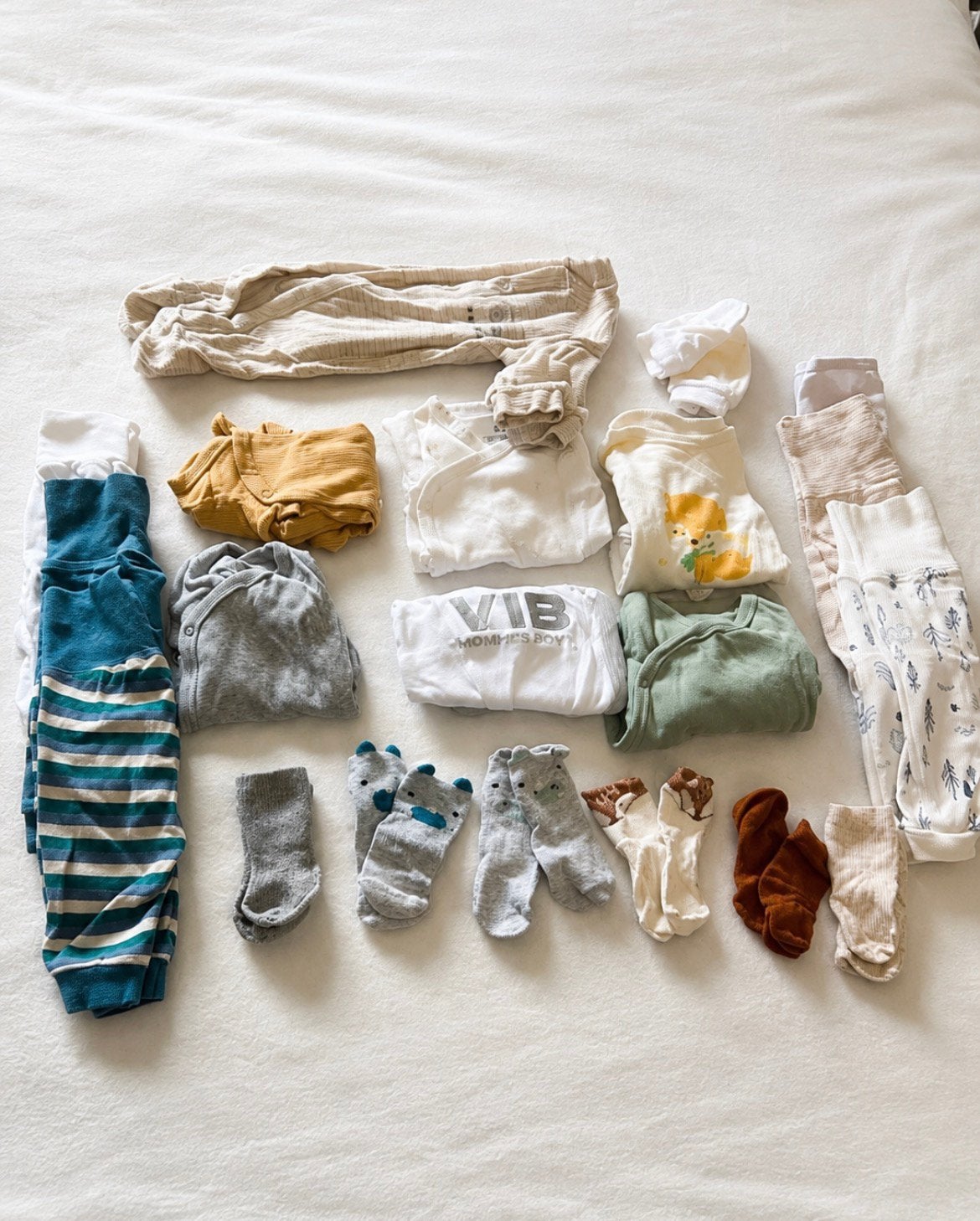 Babykleding pakket newborn maat 50-56 | 20 stuks, Ophalen of Verzenden, Gebruikt, Maat 50