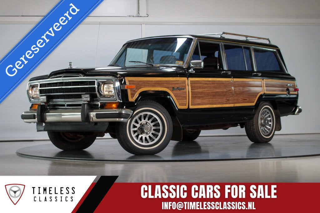 1988 Jeep Grand Wagoneer 4x4 Project, Auto's, Jeep, Bedrijf, Wagoneer, Benzine, SUV of Terreinwagen, Automaat, Zwart, Overige kleuren