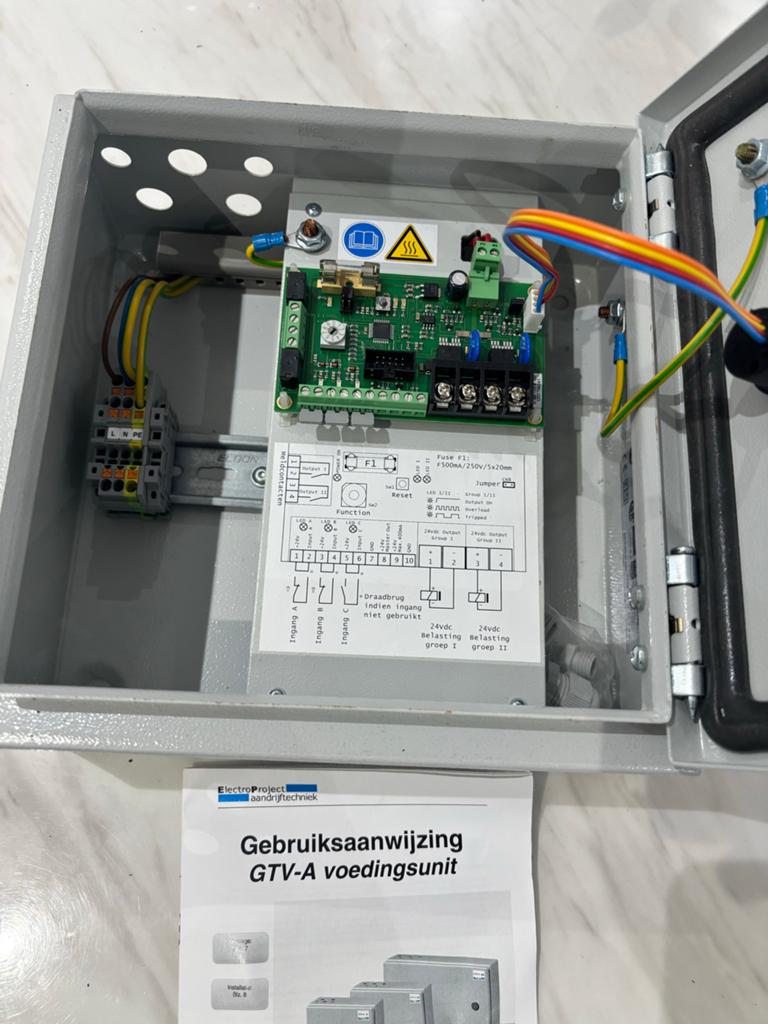 Electro Project GTV-A  24 Vdc Voedingseenheid - Nieuwstaat, Ophalen of Verzenden, Nieuw, Overige typen